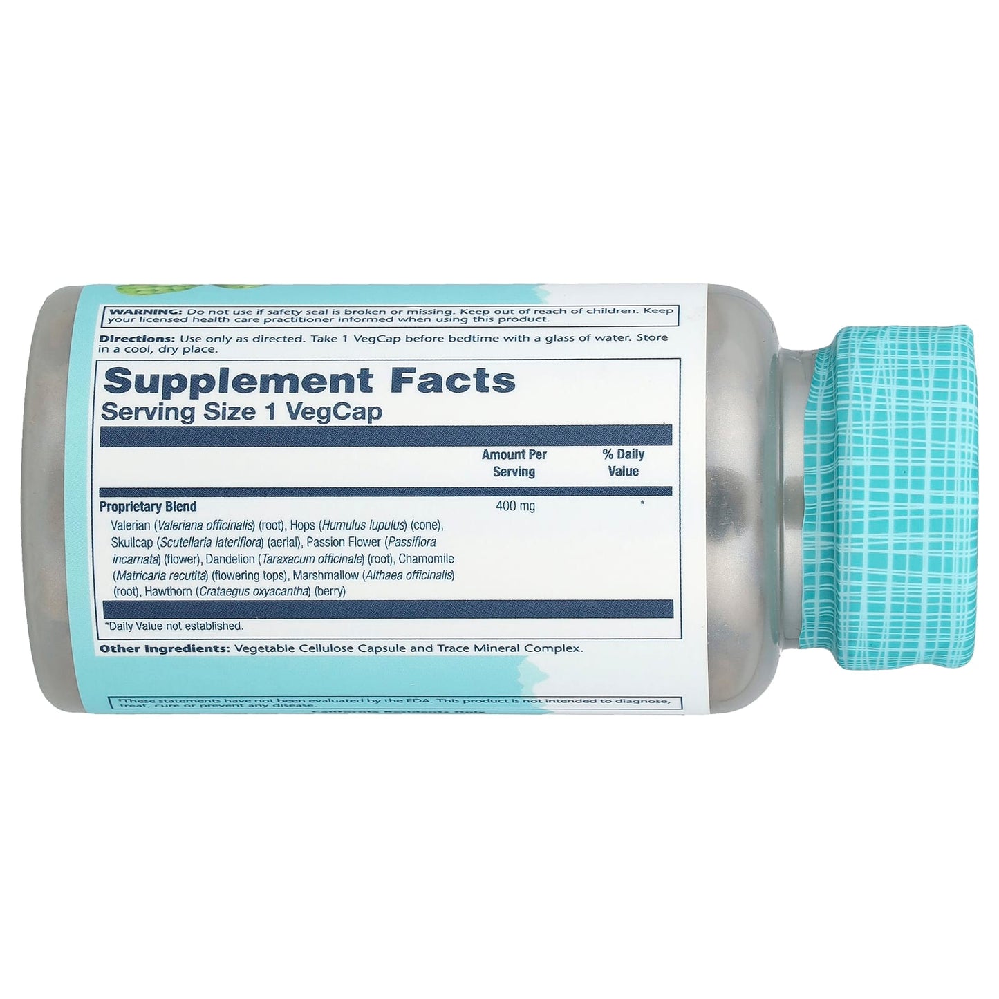 Solaray, Sleep™ Blend SP-17, 100 VegCaps - Image 2