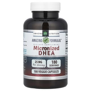 Micronized DHEA Supplement for Healthy Living - 180 Veggie Capsules