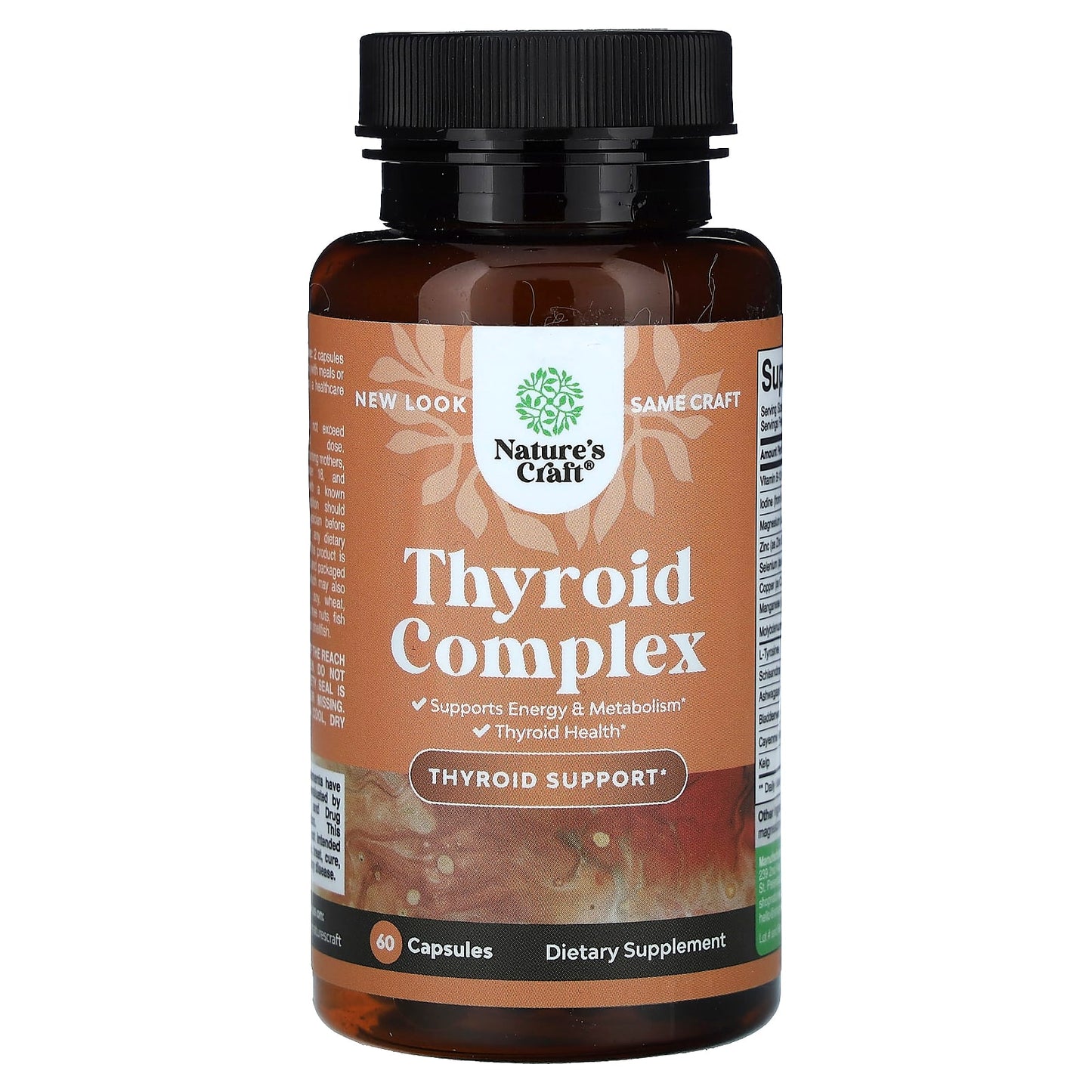 Nature's Craft, Thyroid Complex , 60 Capsules - Image 1