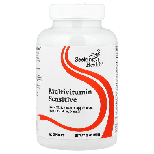 Seeking Health, Multivitamin Sensitive, 120 Capsules - Image 1