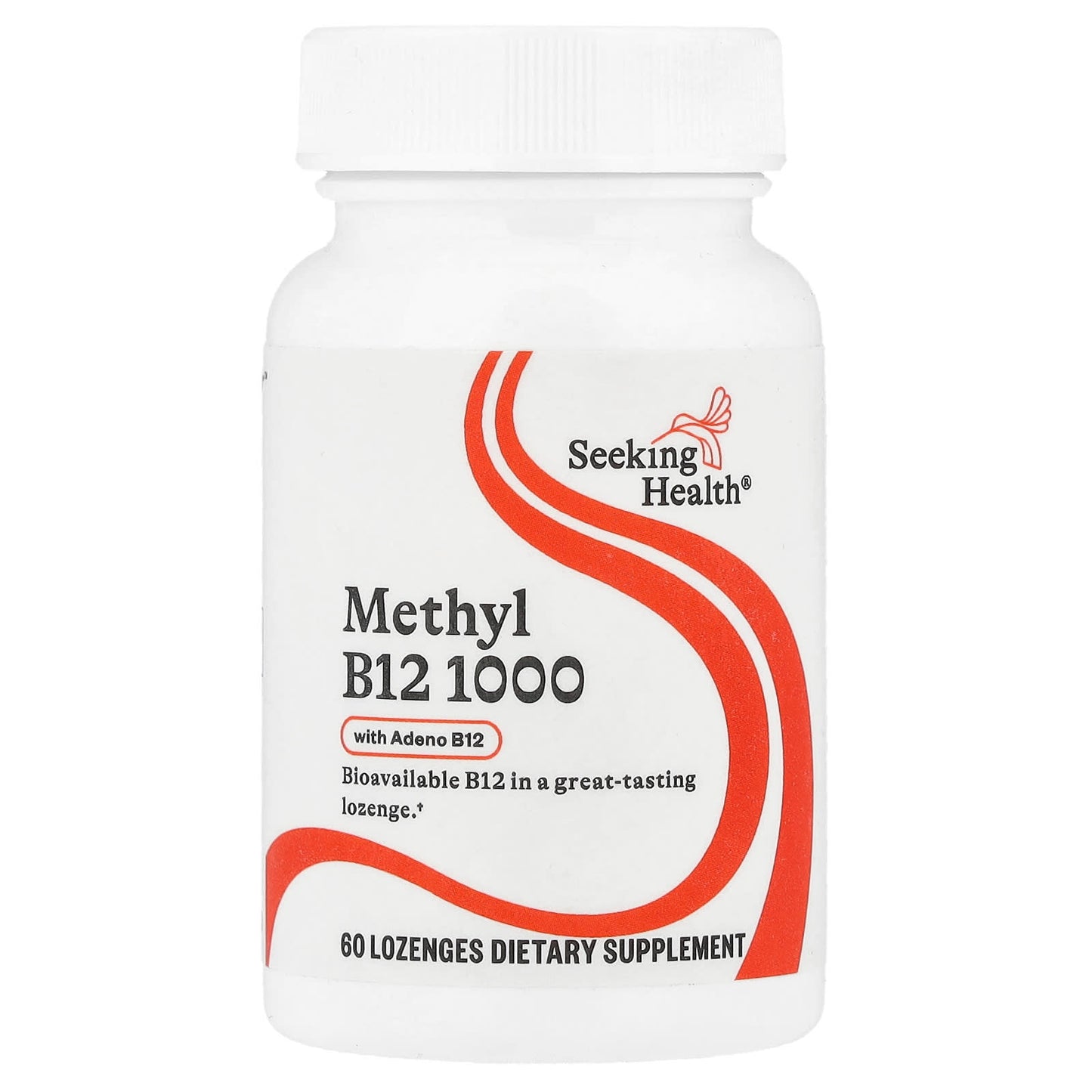 Seeking Health, Methyl B12, 1,000 mcg, 60 Lozenges - Image 1
