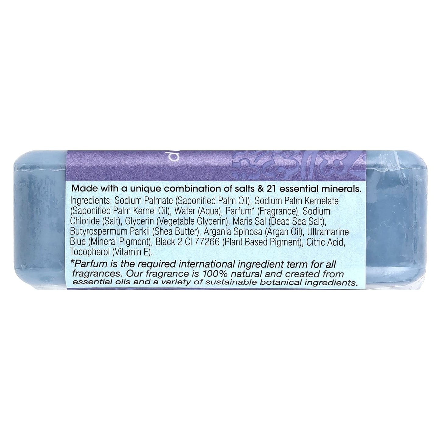 One with Nature, Dead Sea Mineral Soap Bar, Lavender, 7 oz (198 g) - Image 2