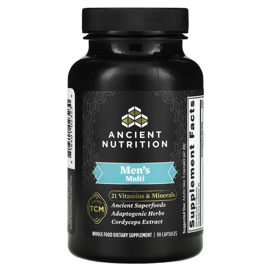 Ancient Nutrition Men's Multi Vitamin Supplement 90 Capsules - Image 1