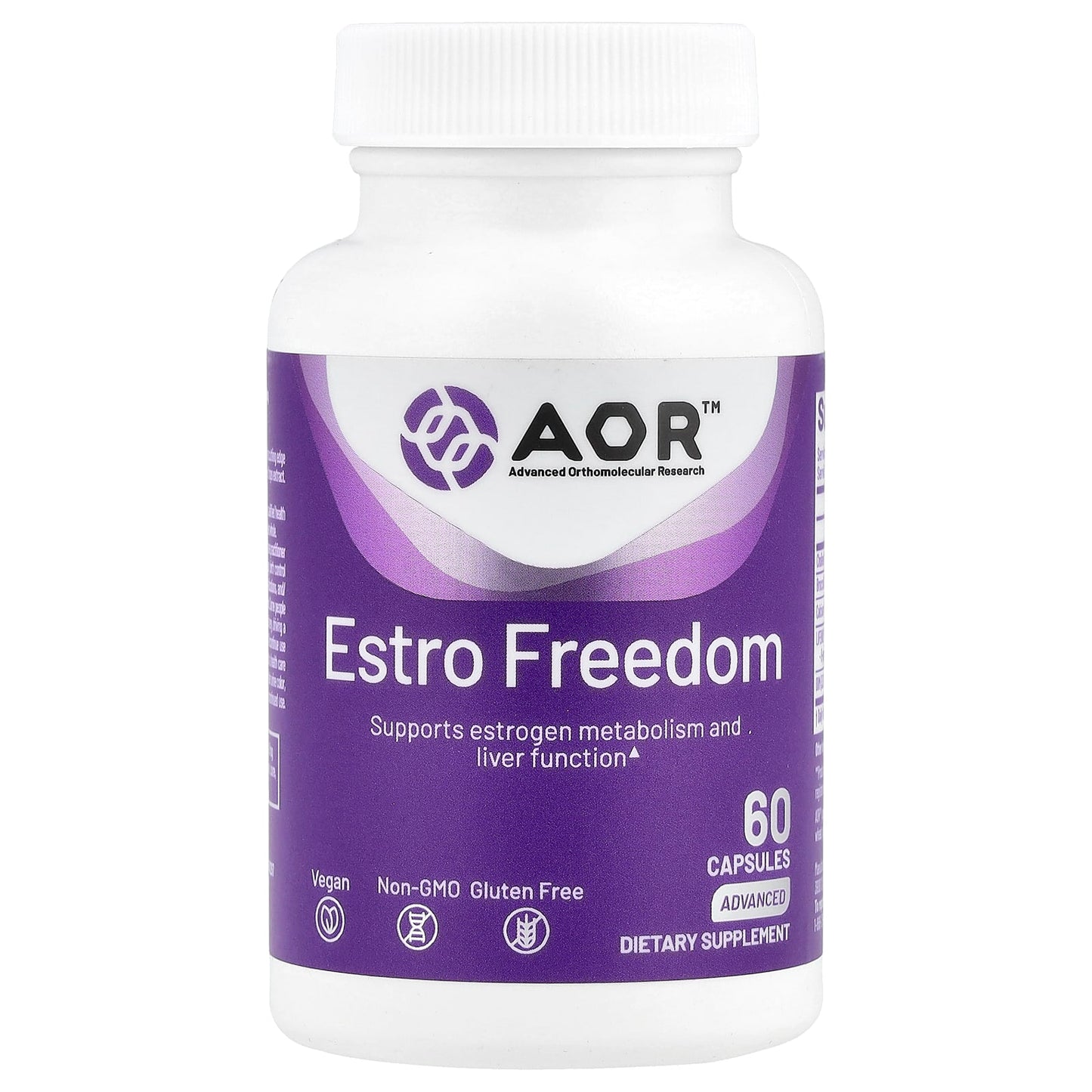 AOR Estro Freedom, 60 Capsules for Healthy Estrogen Balance - Image 1