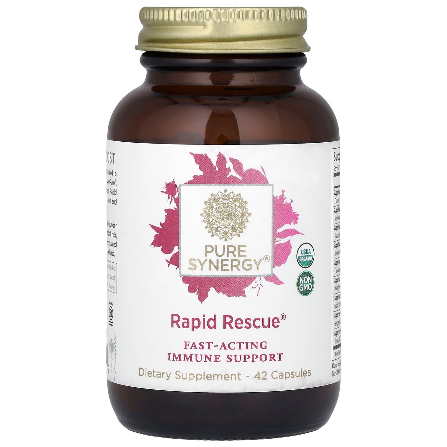 Pure Synergy, Rapid Rescue, 42 Capsules - Image 1