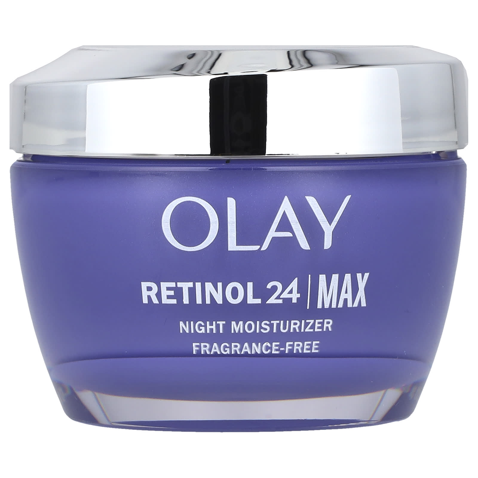 Olay, Retinol 24, Night Moisturizer, Fragrance Free, 1.7 oz (48 g) - Image 1