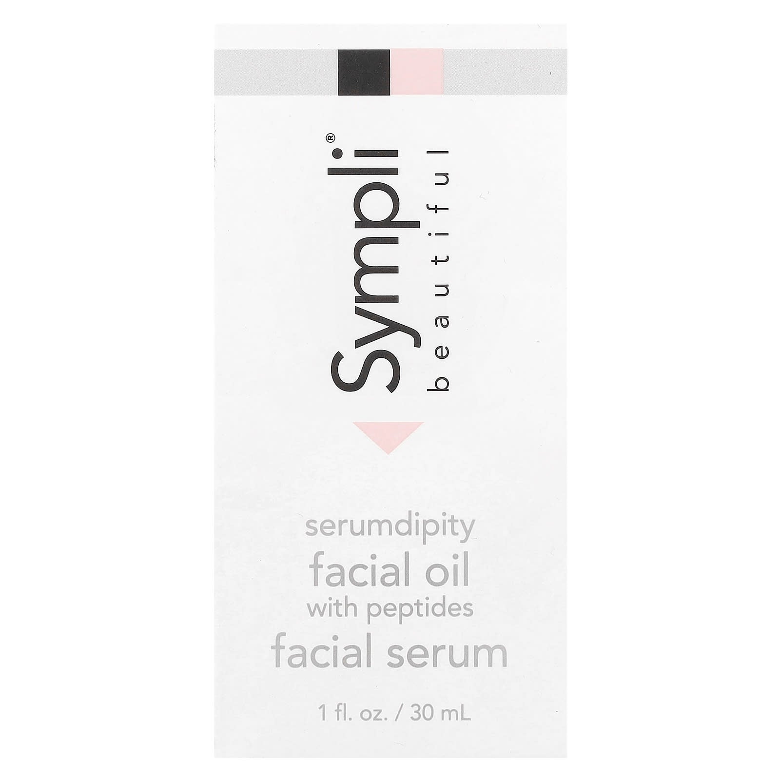 Sympli Beautiful, Serumdipity, Age Refining Facial Oil with Peptides, 1 fl oz (30 ml) - Image 2