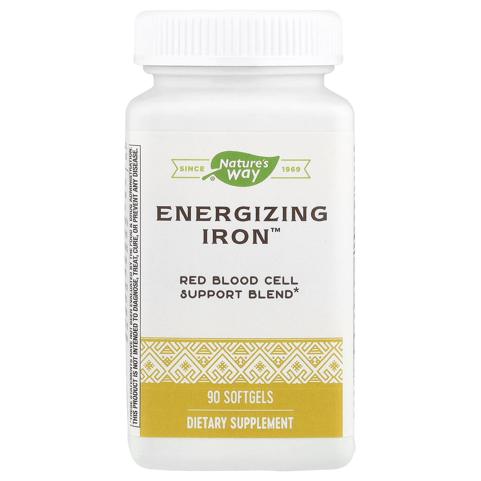 Nature's Way, Energizing Iron™, 90 Softgels - Image 1