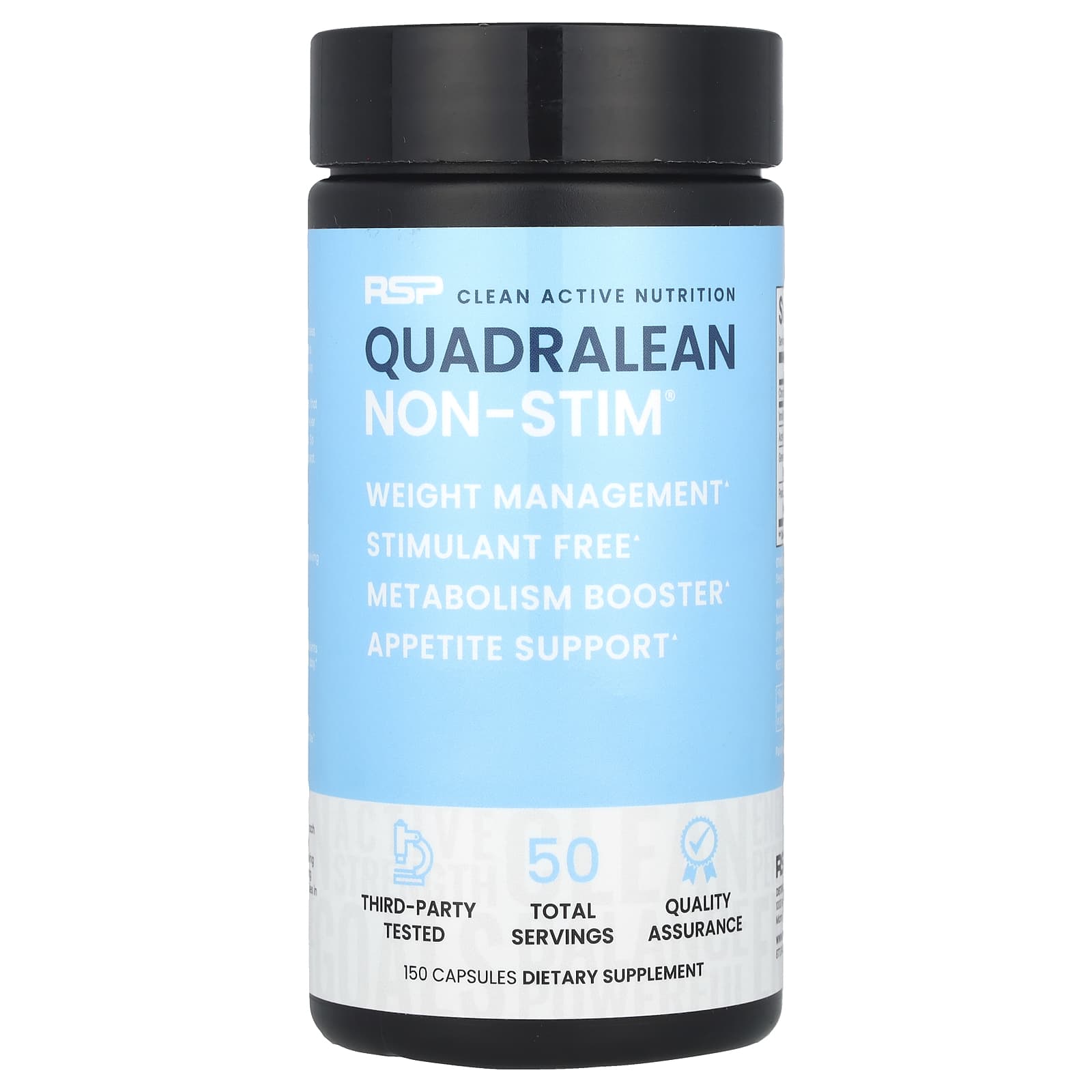 RSP Nutrition, QuadraLean Non-Stim®, 150 Capsules - Image 1