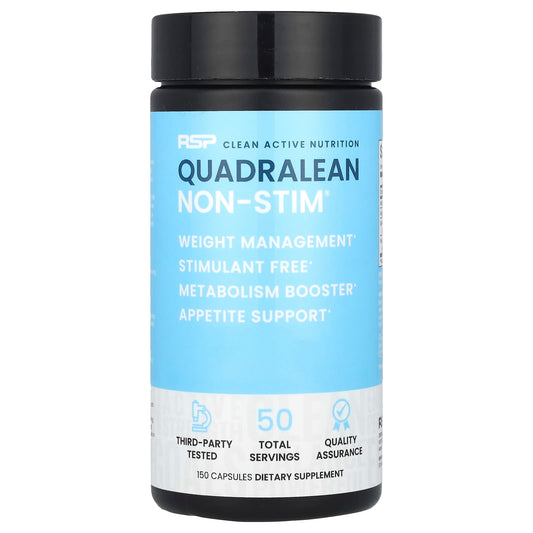 RSP Nutrition, QuadraLean Non-Stim®, 150 Capsules - Image 1