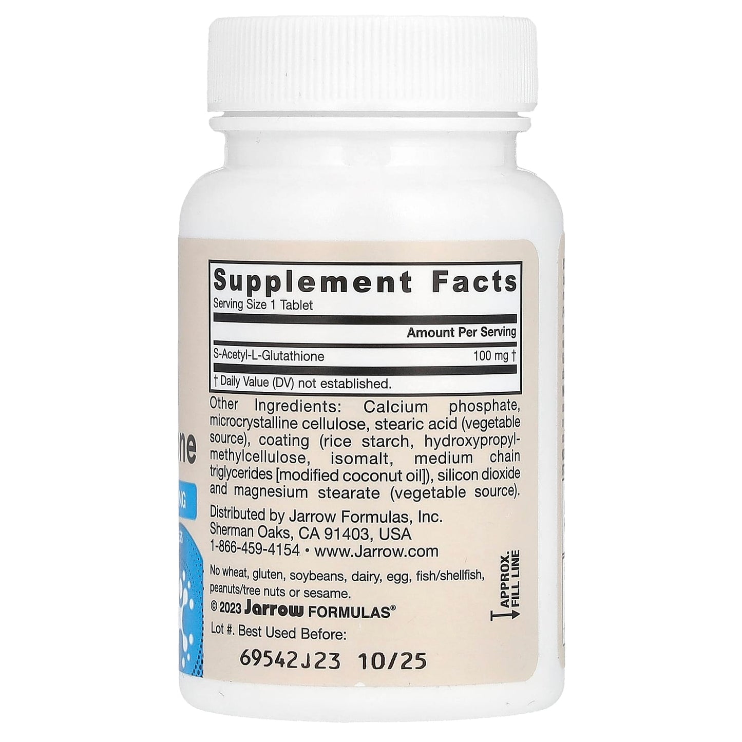 Vegan S-Acetyl L-Glutathione Supplement | 100mg | 60 Tablets - Image 2