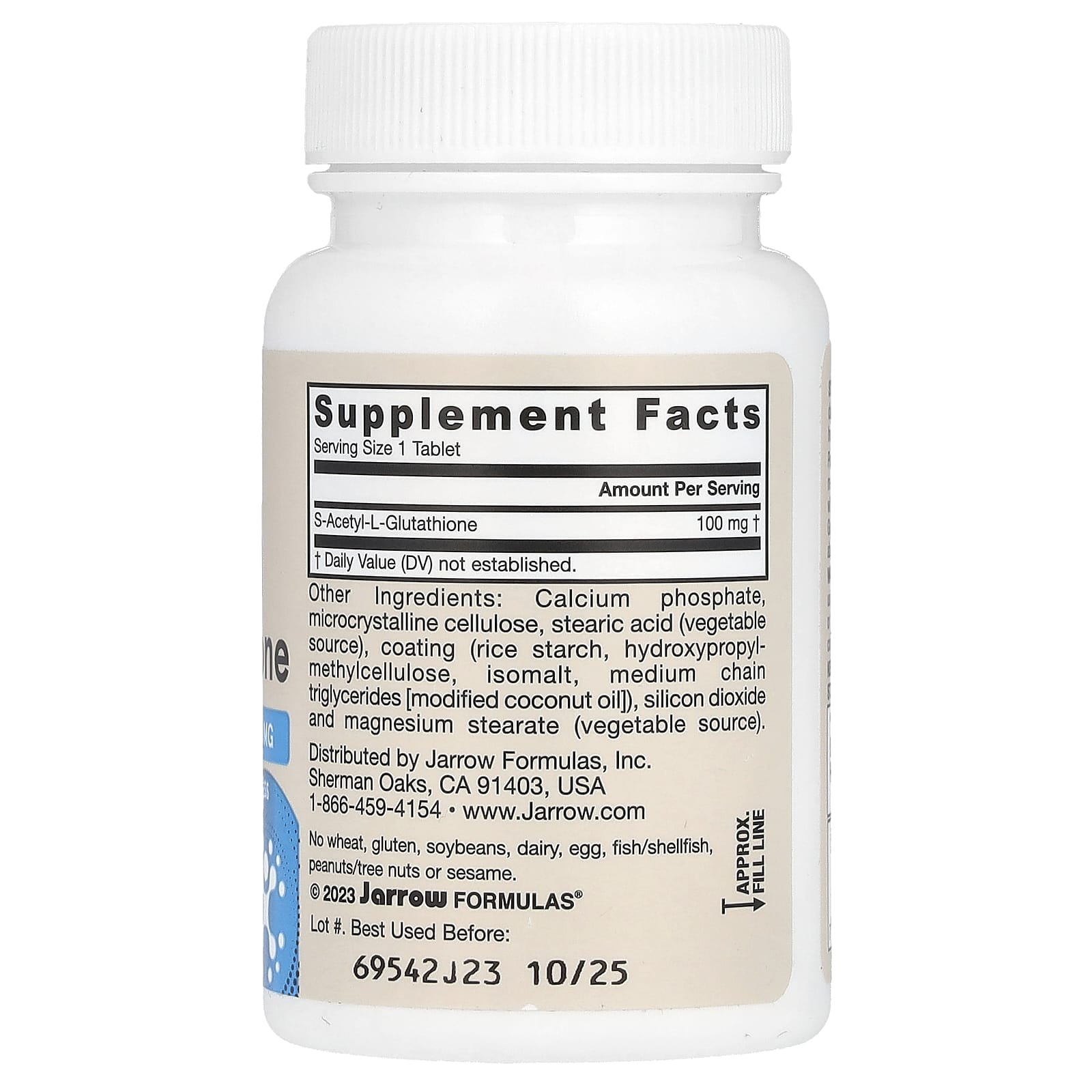 Vegan S-Acetyl L-Glutathione Supplement | 100mg | 60 Tablets - Image 2