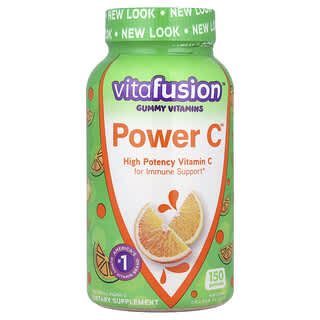 VitaFusion Power C High Potency Vitamin C Gummies for Immune Support