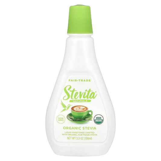 Stevita, Organic Stevia, 3.3 oz (100 ml) - Image 1
