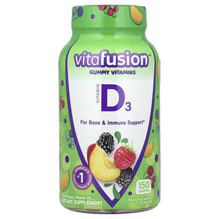 VitaFusion Vitamin D3 Gummies - Immune & Bone Support