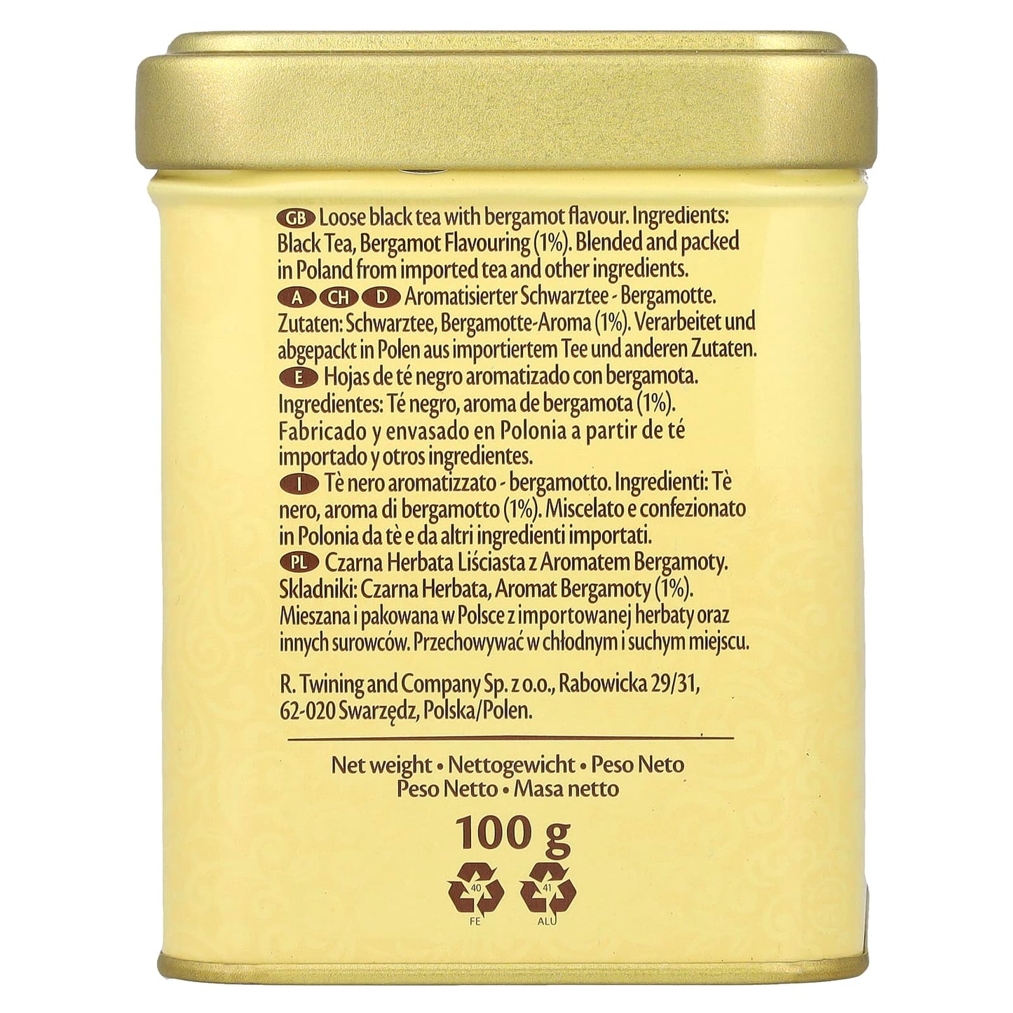 Twinings, Earl Grey Loose Tea, Light, 3.5 oz (100 g) - Image 2