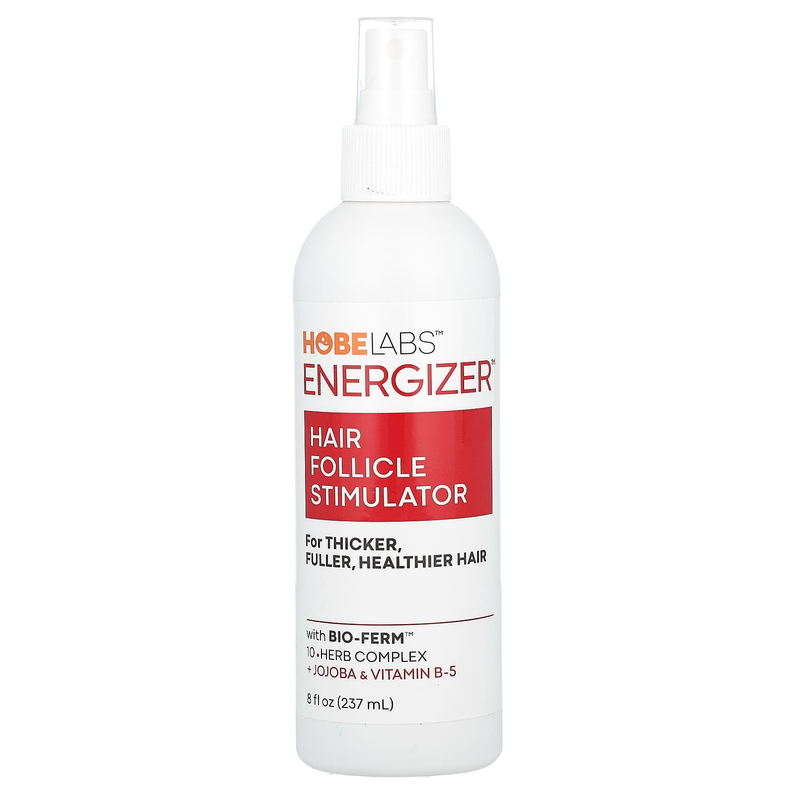 Hair Growth Stimulator for Thicker, Fuller Hair - Hobe Labs, 8 fl oz - Image 1