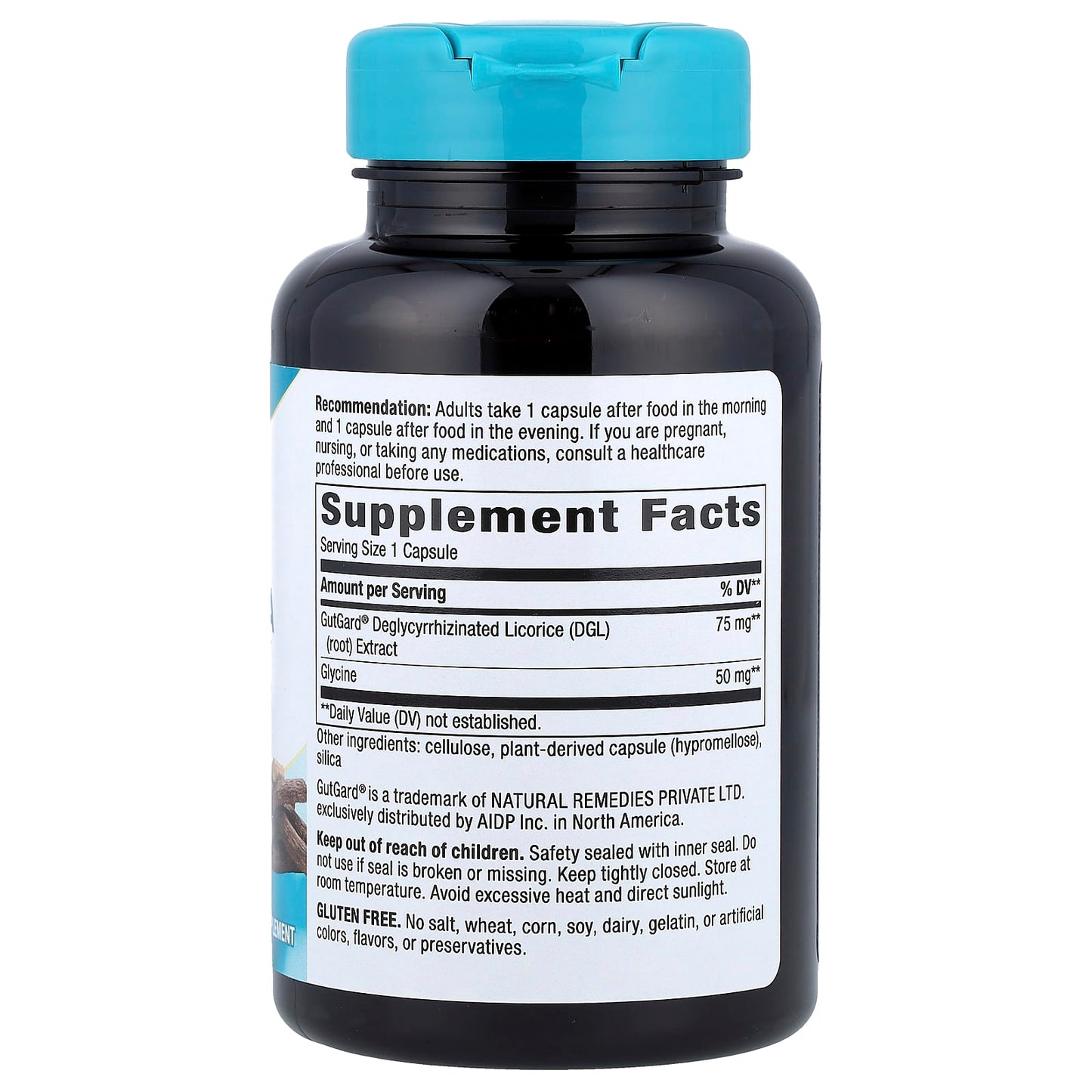 Nature's Way, DGL Ultra Premium Extract, 90 Vegan Capsules - Image 2