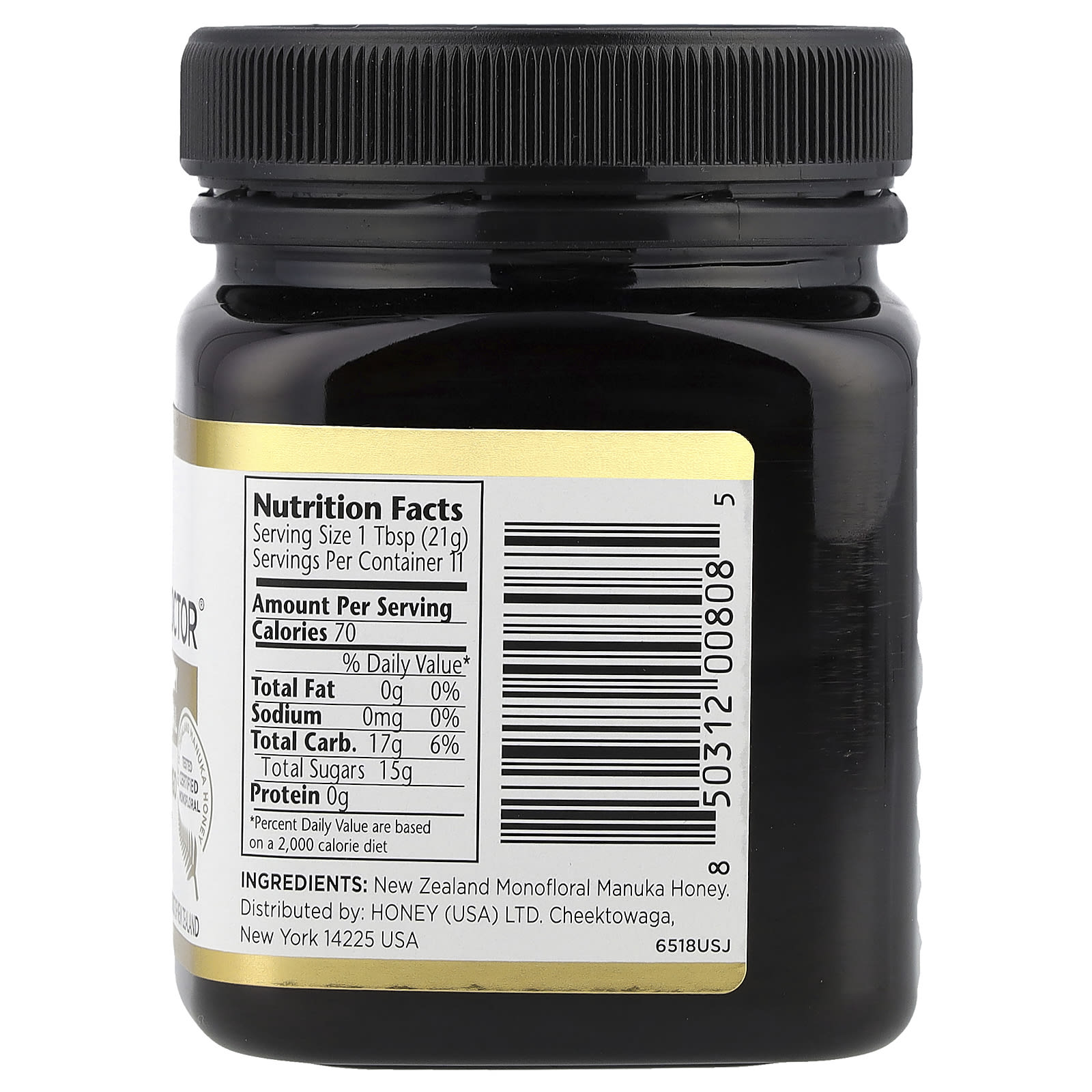 Manuka Doctor, Monofloral Manuka Honey, MGO 225+, 8.75 oz (250 g) - Image 2