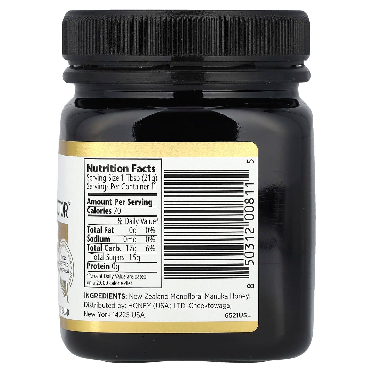 Manuka Doctor, Manuka Honey Monofloral , MGO 525+, 8.75 oz (250 g) - Image 2