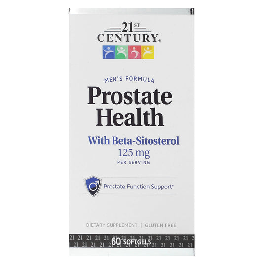 Prostate Health Support with Beta-Sitosterol, 60 Softgels - Image 1