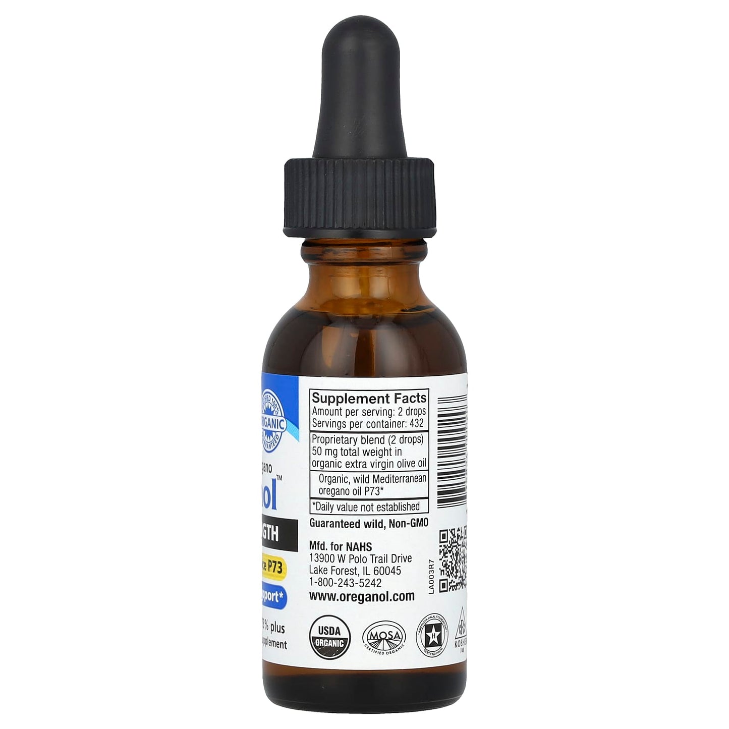 North American Herb & Spice, Oreganol™, Super Strength, 1 fl oz (30 ml) - Image 2