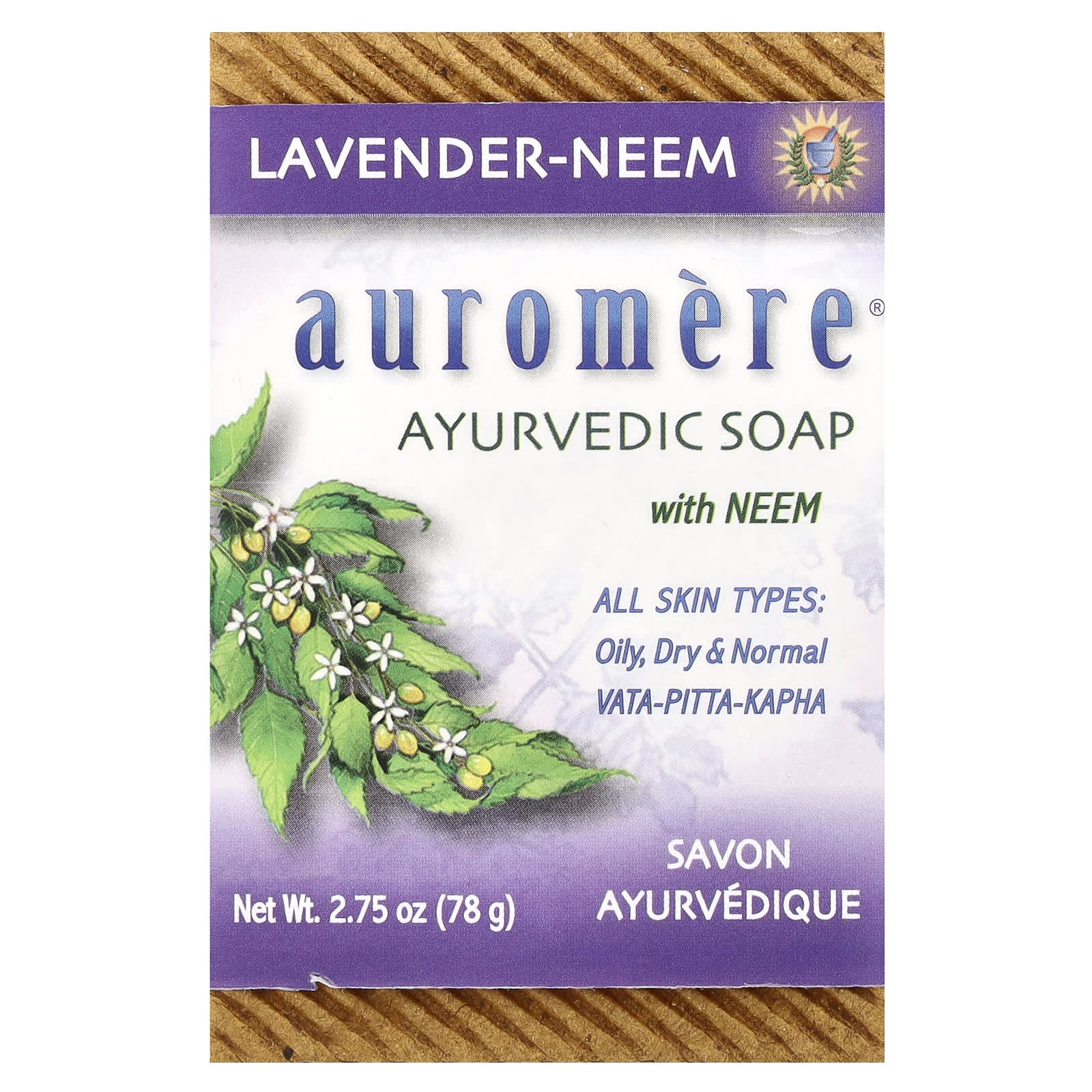 Ayurvedic Neem Lavender Soap for Balanced Skin - Image 1