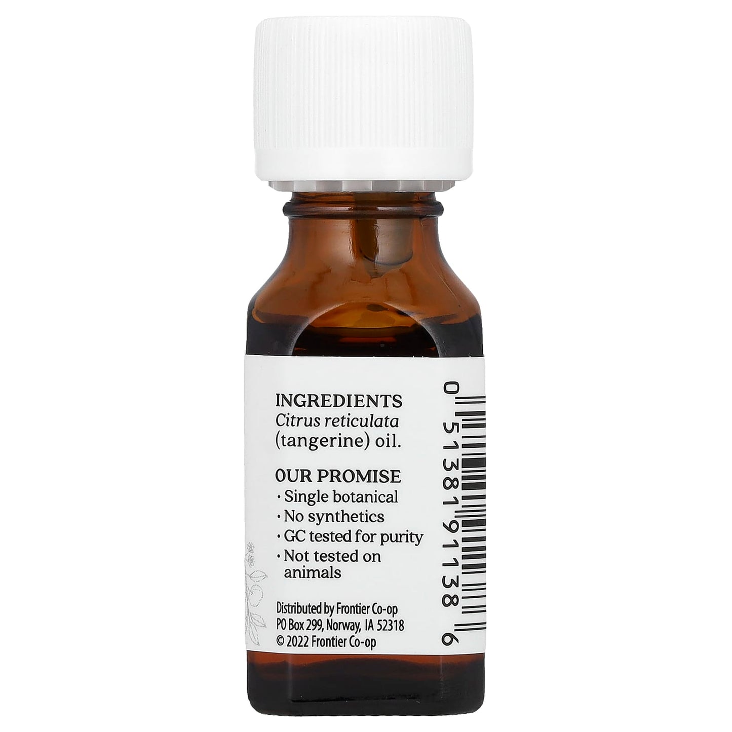 Aura Cacia Pure Tangerine Essential Oil, 0.5 fl oz (15 ml) - Image 2
