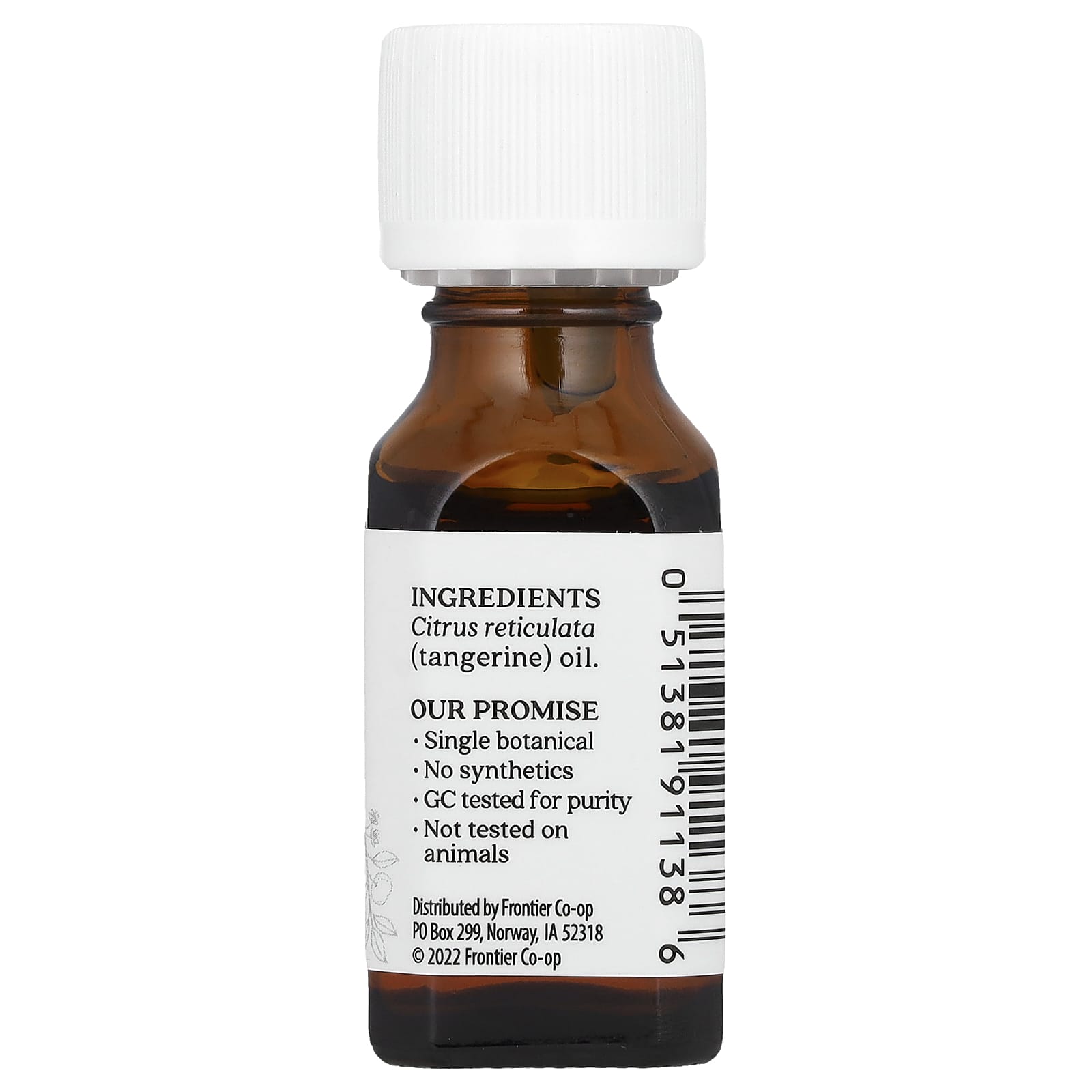 Aura Cacia Pure Tangerine Essential Oil, 0.5 fl oz (15 ml) - Image 2