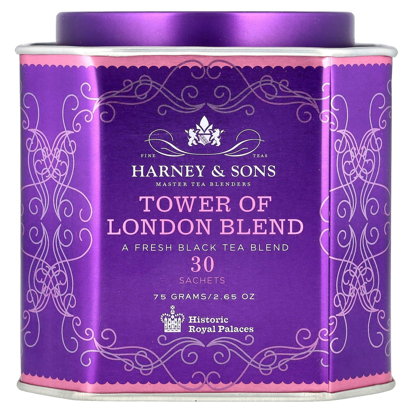 Harney & Sons Tower of London Flavored Black Tea - 30 Sachets - Image 1