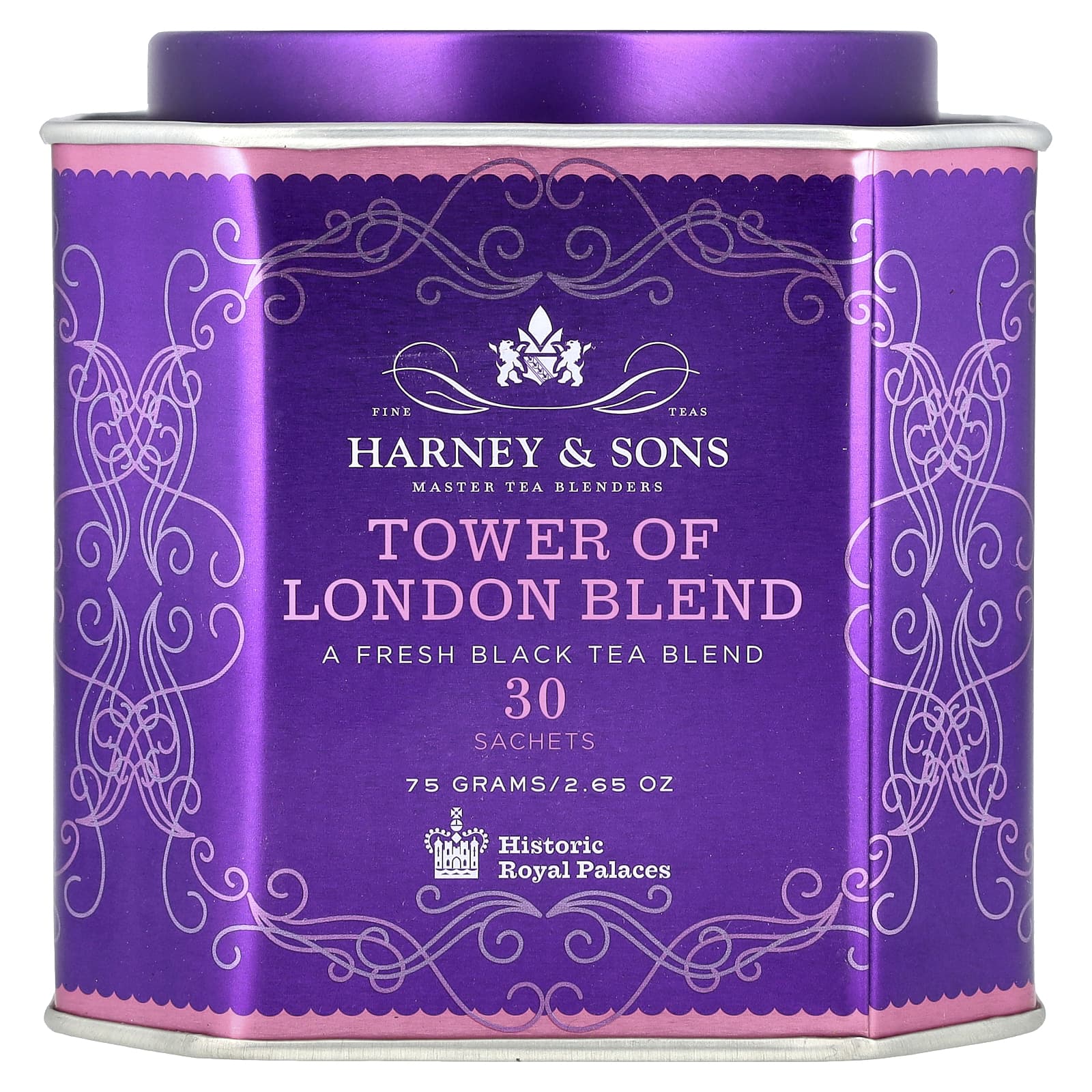 Harney & Sons Tower of London Flavored Black Tea - 30 Sachets - Image 1