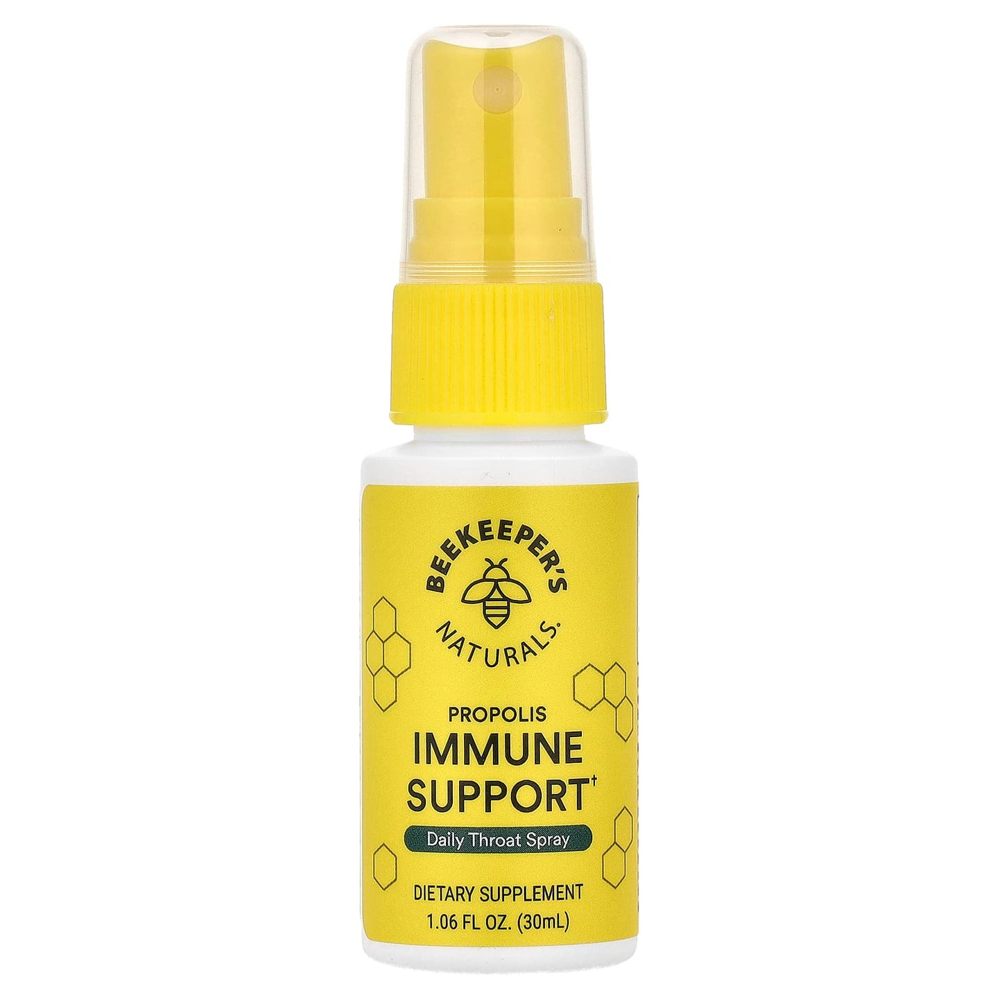 Boost Immunity with Beekeeper's Naturals Propolis Throat Spray, 1.06 fl oz - Image 1