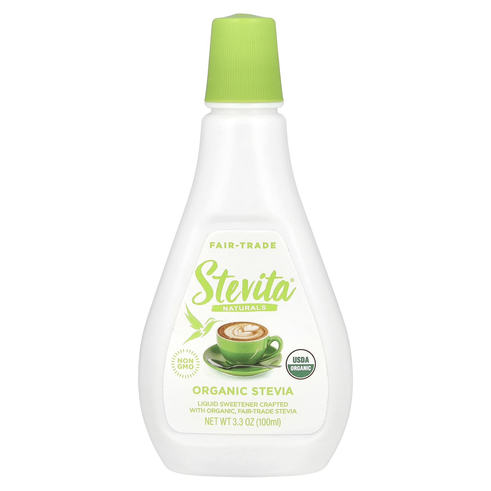 Stevita, Organic Stevia, 3.3 oz (100 ml) - Image 1