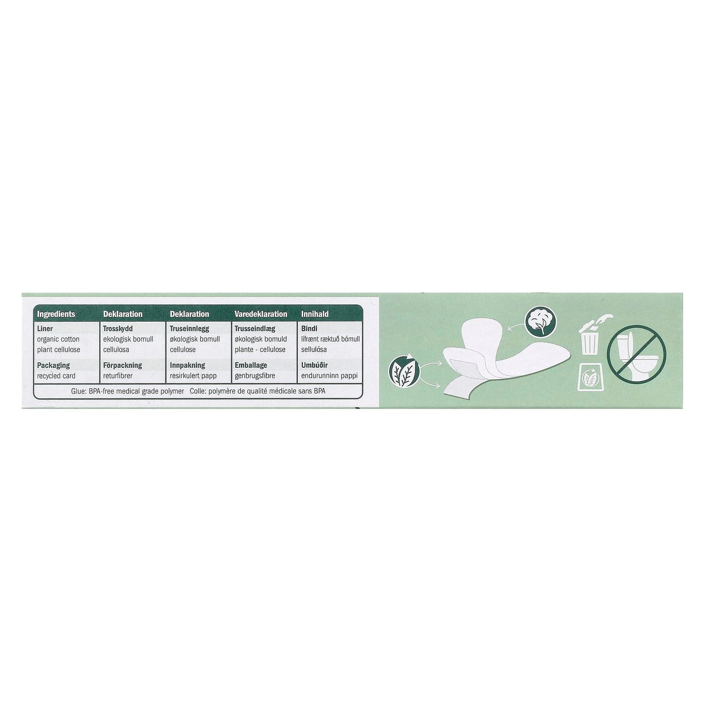 Natracare, Organic Cotton Panty Liners, Ultra Thin, 22 Liners - Image 2