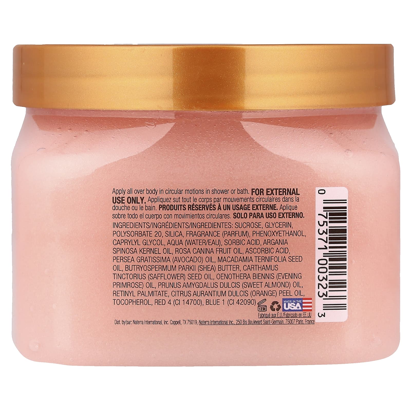Tree Hut, Shea Sugar Scrub, Moroccan Rose, 18 oz (510 g) - Image 2