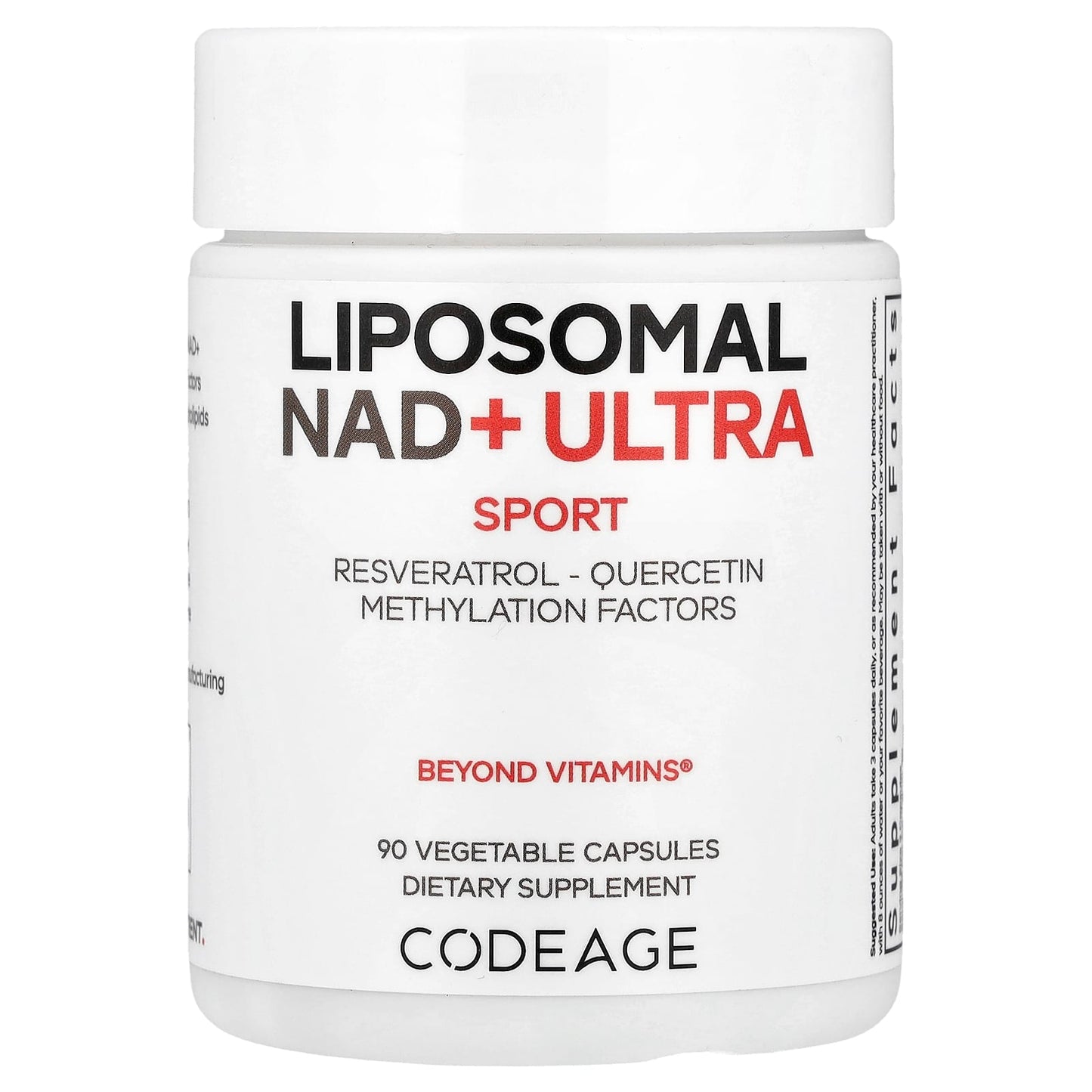 Unlock Your Potential with Codeage Liposomal NAD+ ULTRA - Boost Energy & Vitality - Image 1