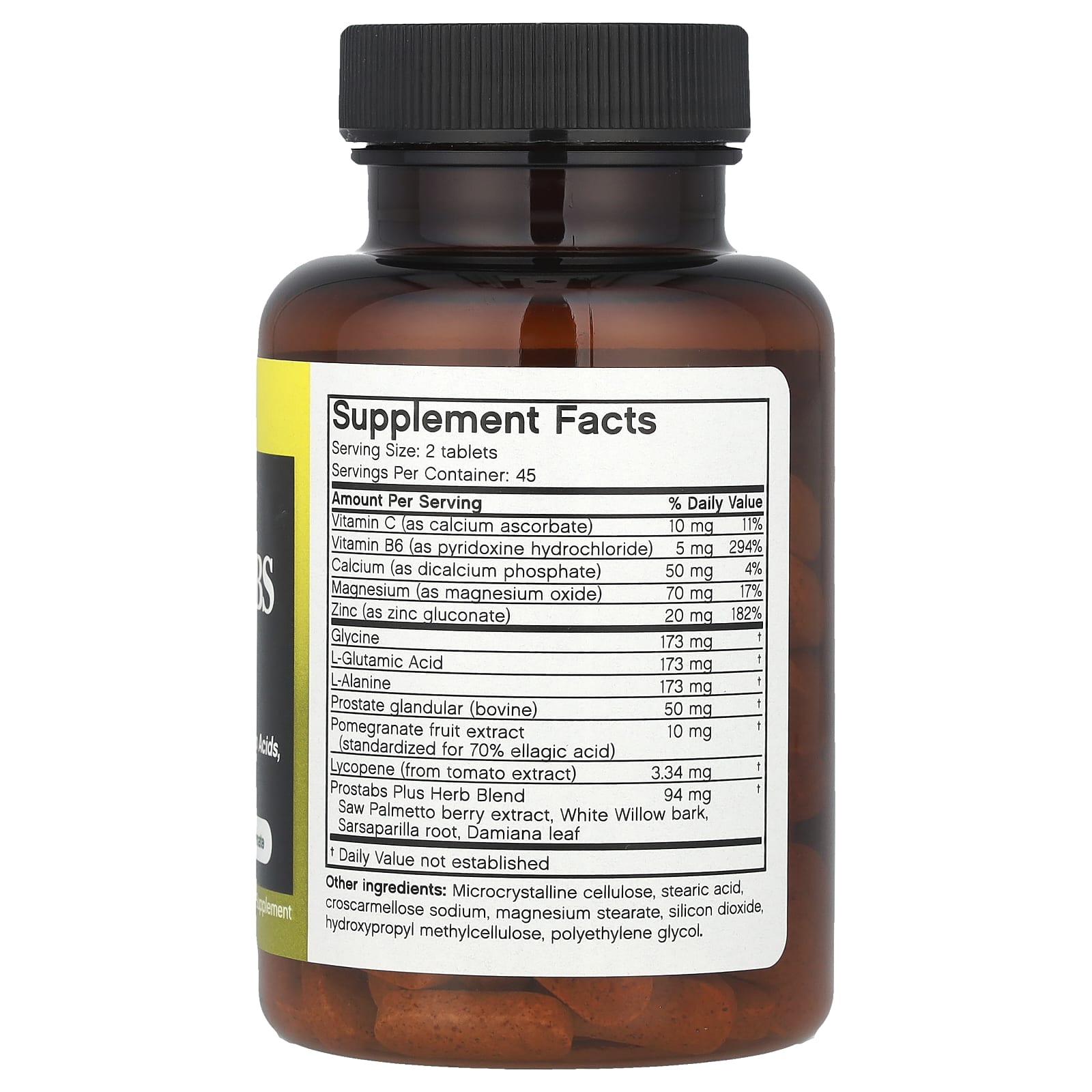 Prostate Health for Men - FutureBiotics Prostabs Plus 90 Tablets - Image 2