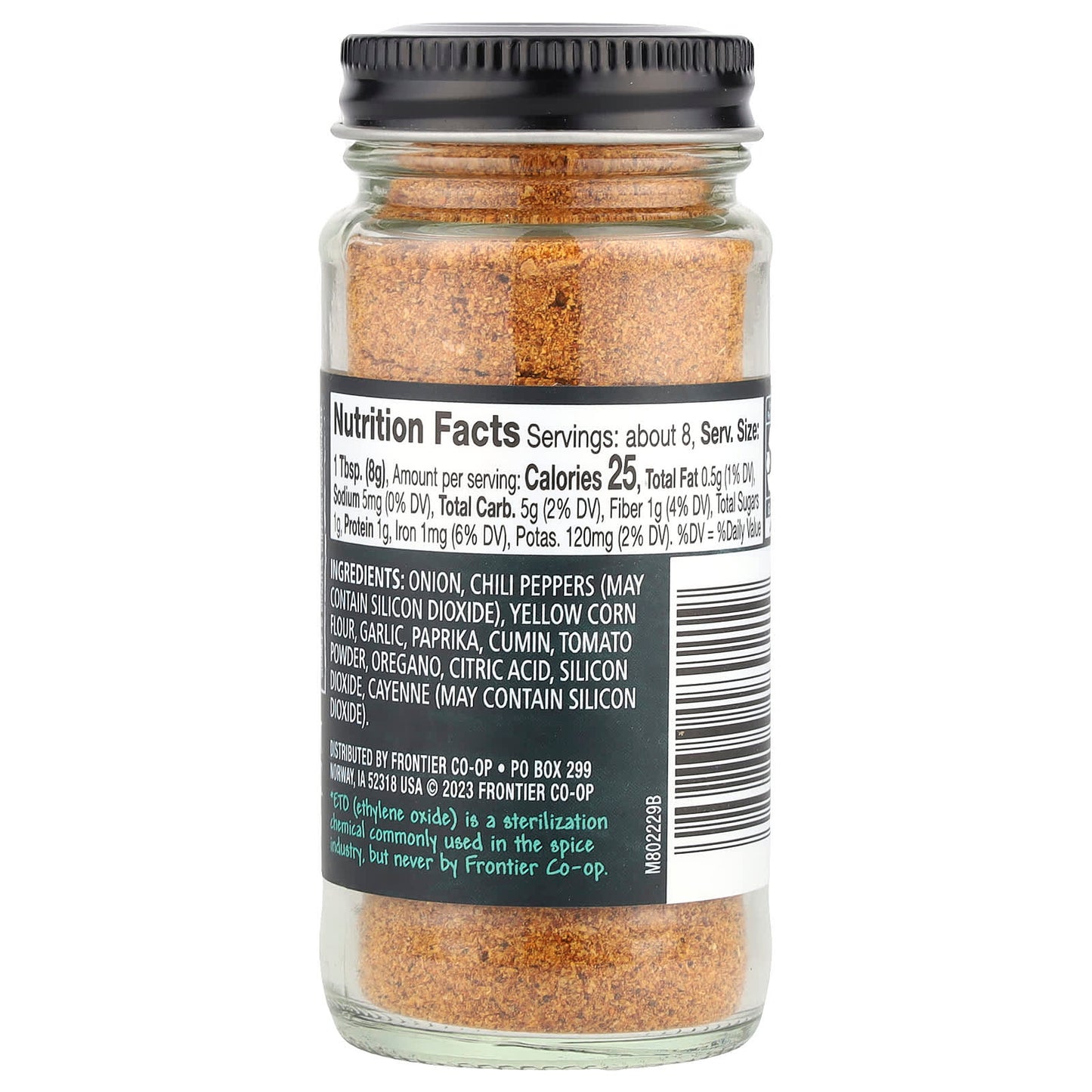 Organic Frontier Co-op Taco Seasoning, 2.33 oz - Non-GMO & Kosher - Image 2