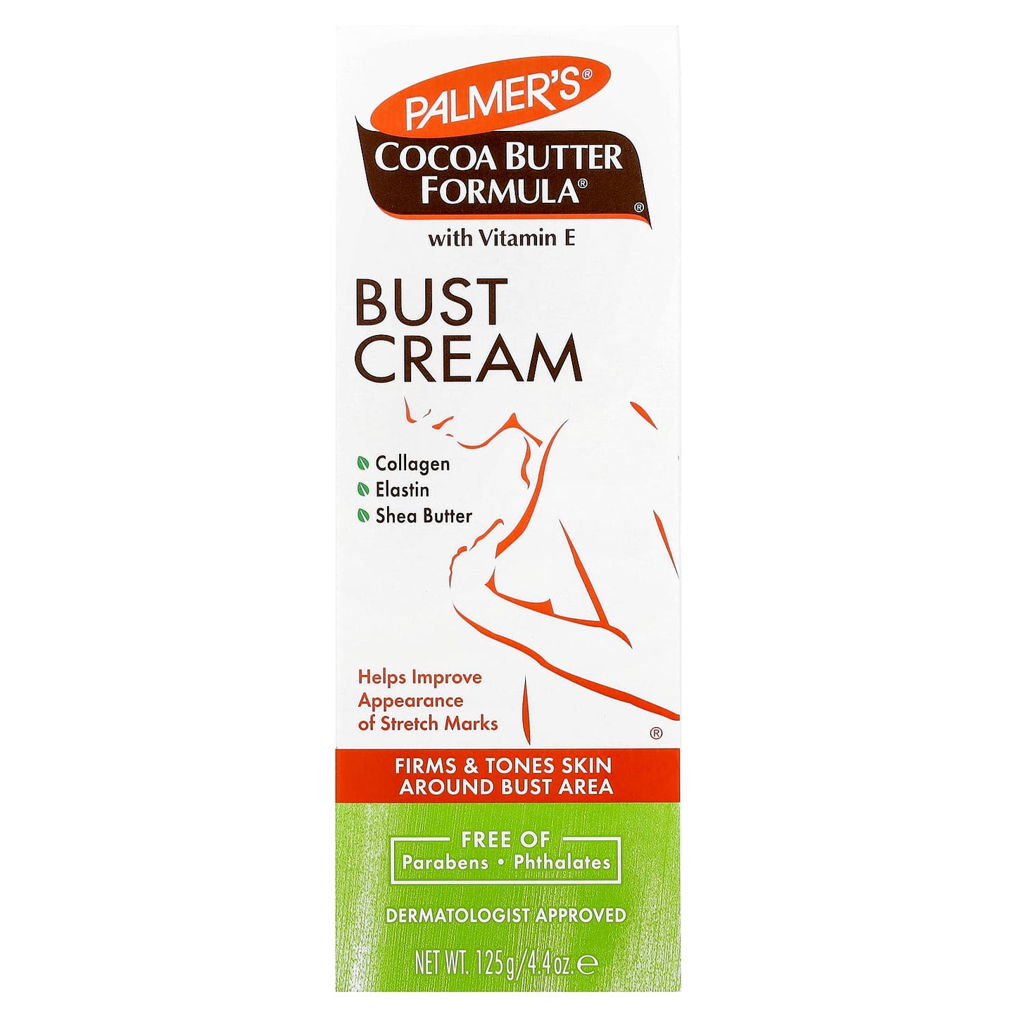 Palmer's, Cocoa Butter Formula® with Vitamin E, Bust Cream, 4.4 oz (125 g) - Image 2