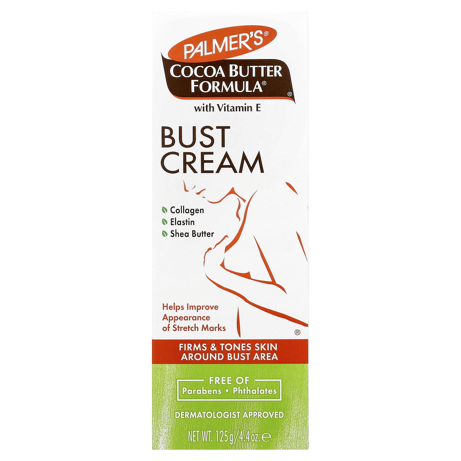 Palmer's, Cocoa Butter Formula® with Vitamin E, Bust Cream, 4.4 oz (125 g) - Image 2