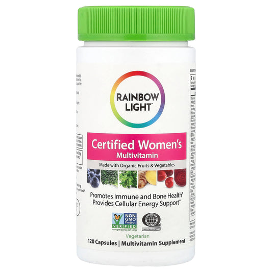 Rainbow Light, Certified Women's Multivitamin, 120 Capsules - Image 1
