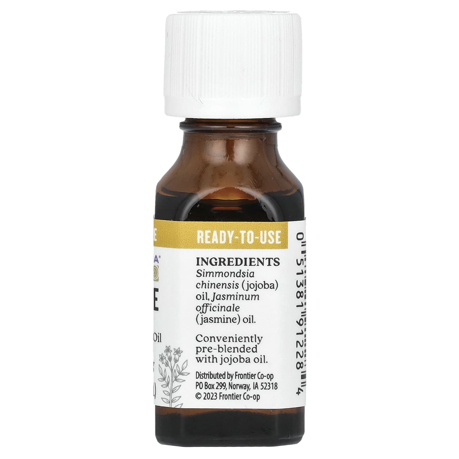 Jasmine Absolute Essential Oil Blend in Jojoba Oil, 0.5 fl oz - Image 2