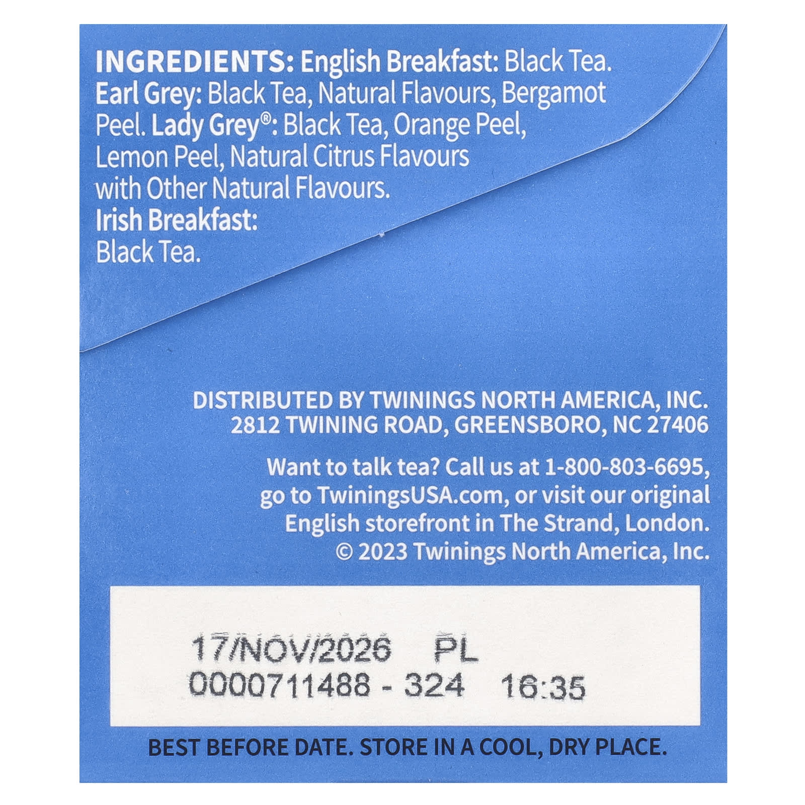 Twinings, Black Tea Variety Pack, 20 Tea Bags, 1.41 oz (40 g) - Image 2
