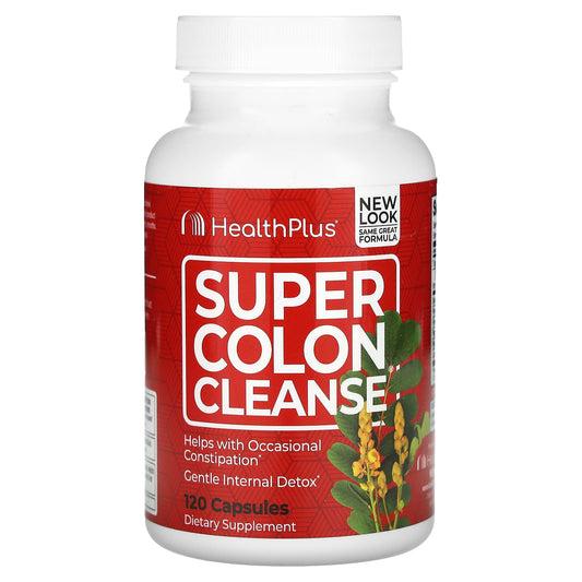 Colon Detox & Constipation Relief | Super Colon Cleanse, 120 Capsules - Image 1