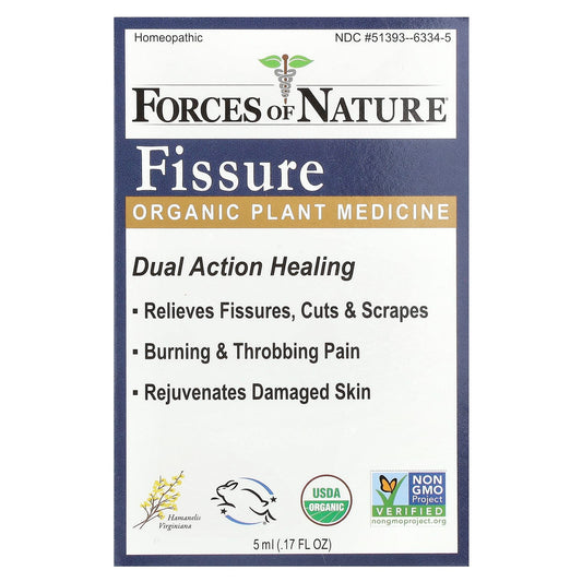 Forces of Nature Organic Fissure Relief - Dual Action Healing - Image 1