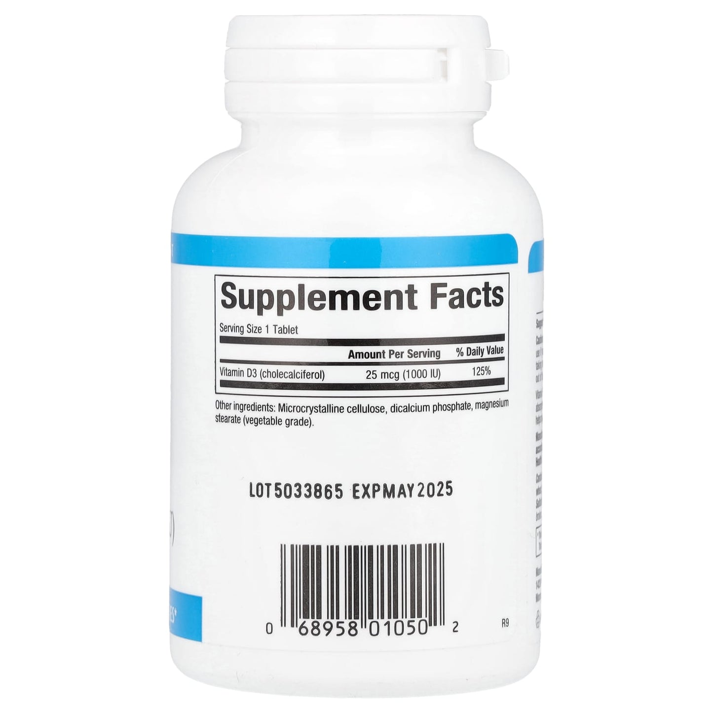 Natural Factors, Vitamin D3, 25 mcg (1,000 IU), 90 Tablets - Image 2