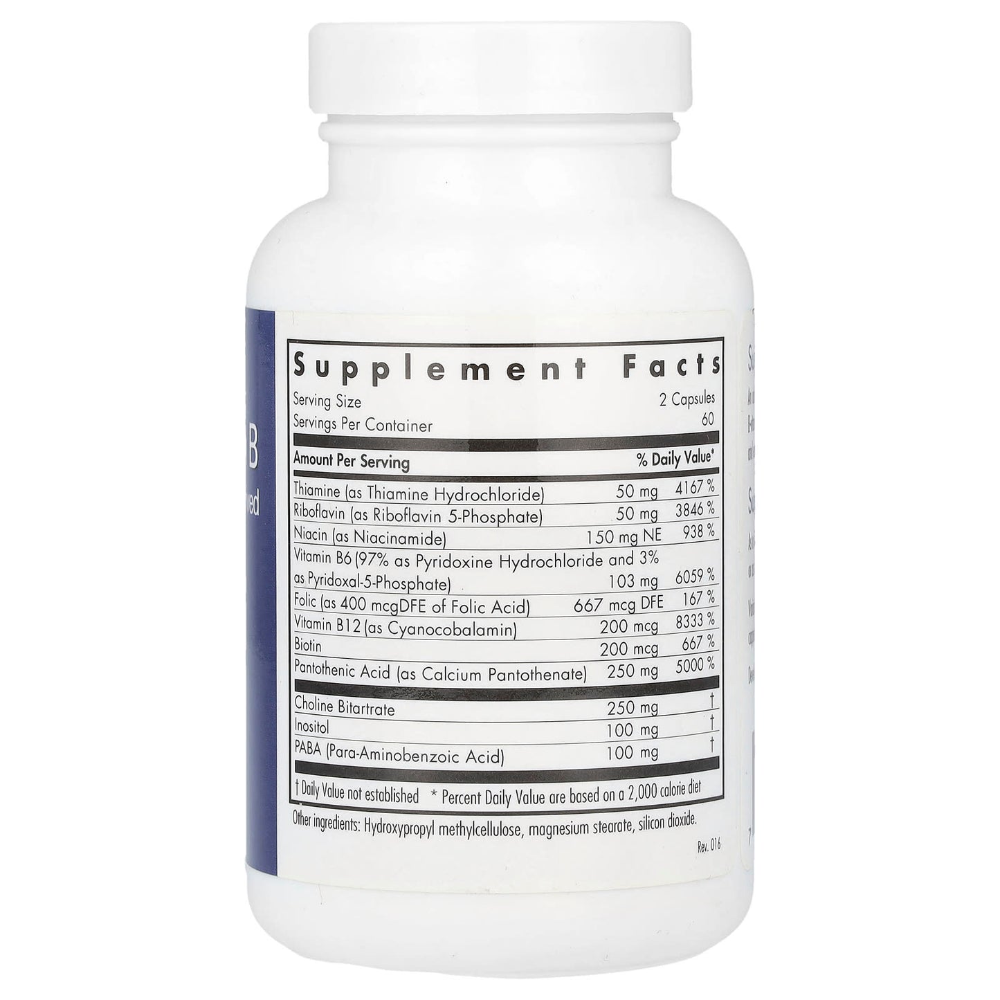 Allergy Research Group Super Vitamin B Complex - Complete B-Vitamin Supplement - Image 2