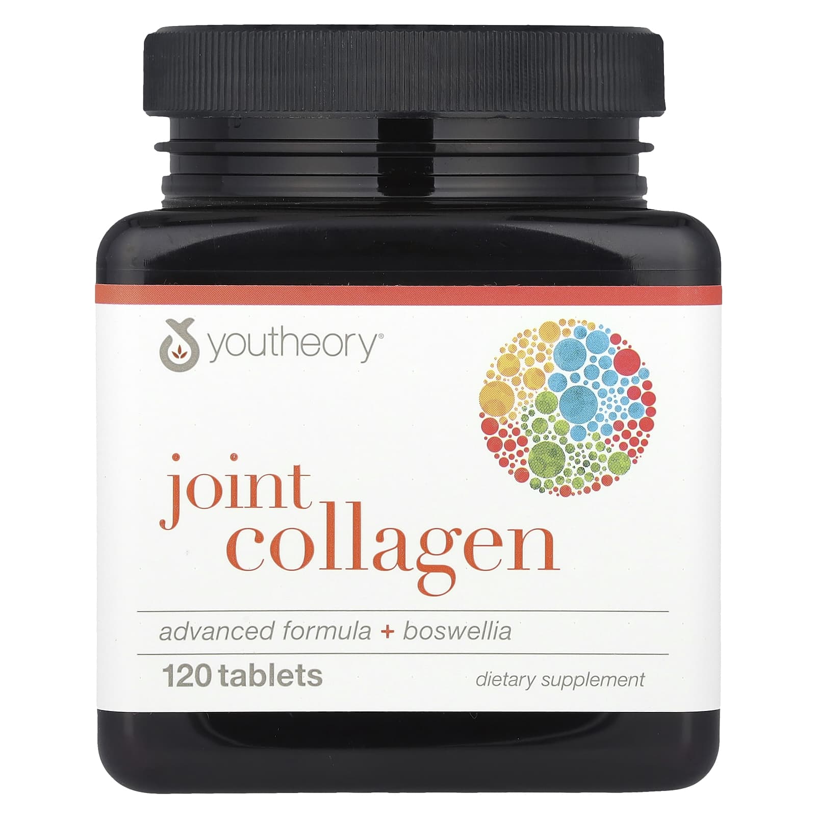 Youtheory, Joint Collagen, Advanced Formula + Boswellia, 120 Tablets - Image 1