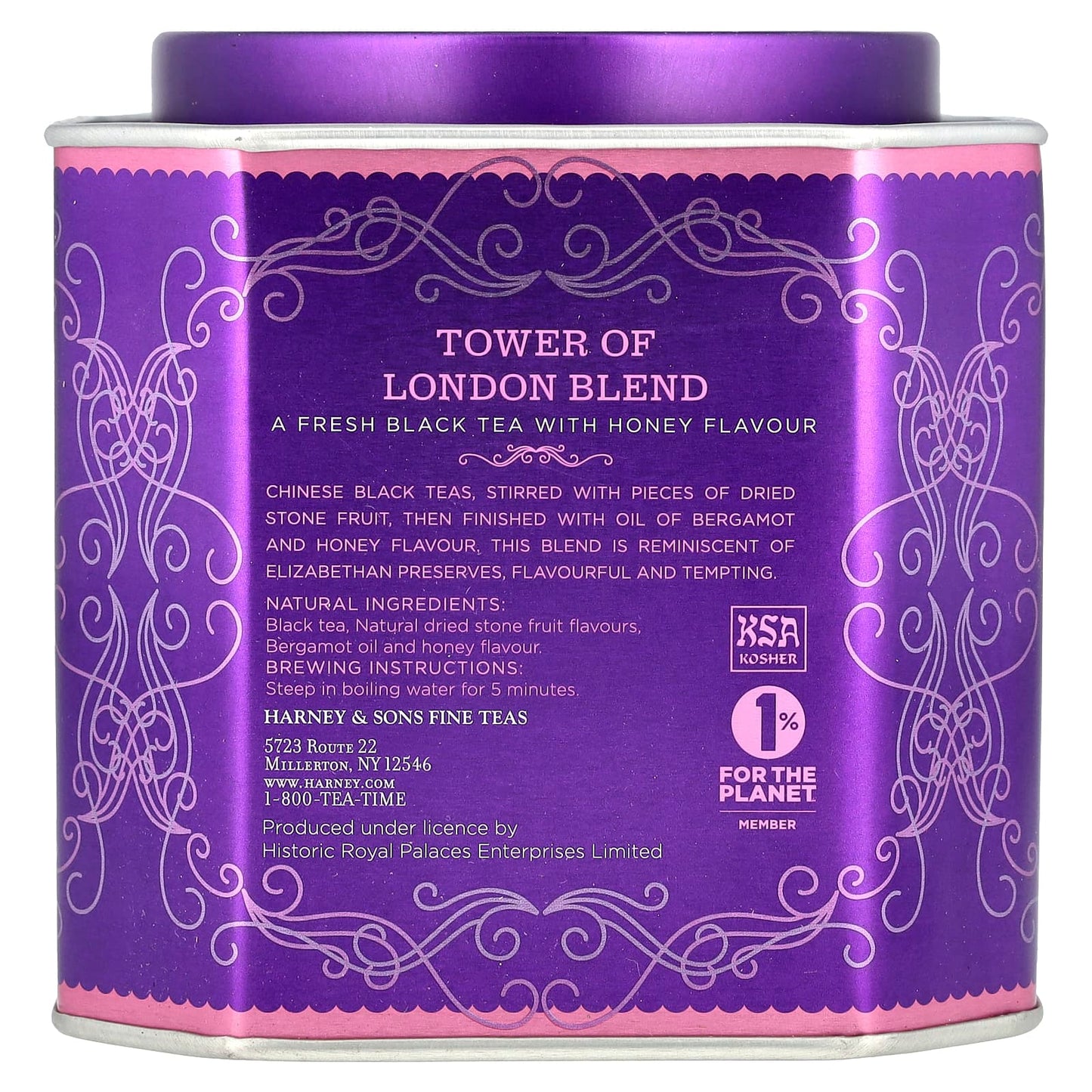 Harney & Sons Tower of London Flavored Black Tea - 30 Sachets - Image 2