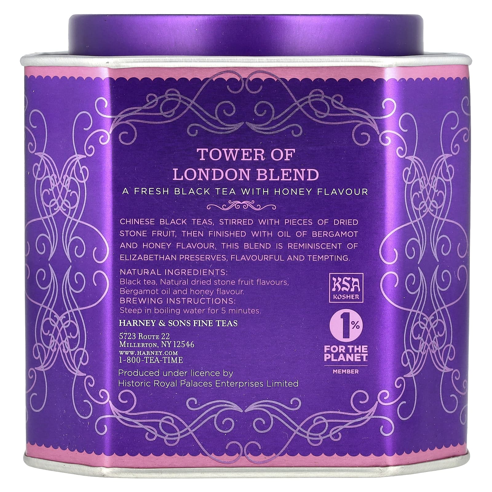 Harney & Sons Tower of London Flavored Black Tea - 30 Sachets - Image 2